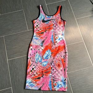 Nike midi dress. Bodycon style-it’s a fitted dress!  Size medium.